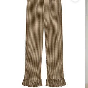 Sonderhaus patterned brown boxer pant